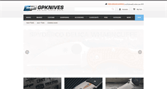 Desktop Screenshot of gpknives.com